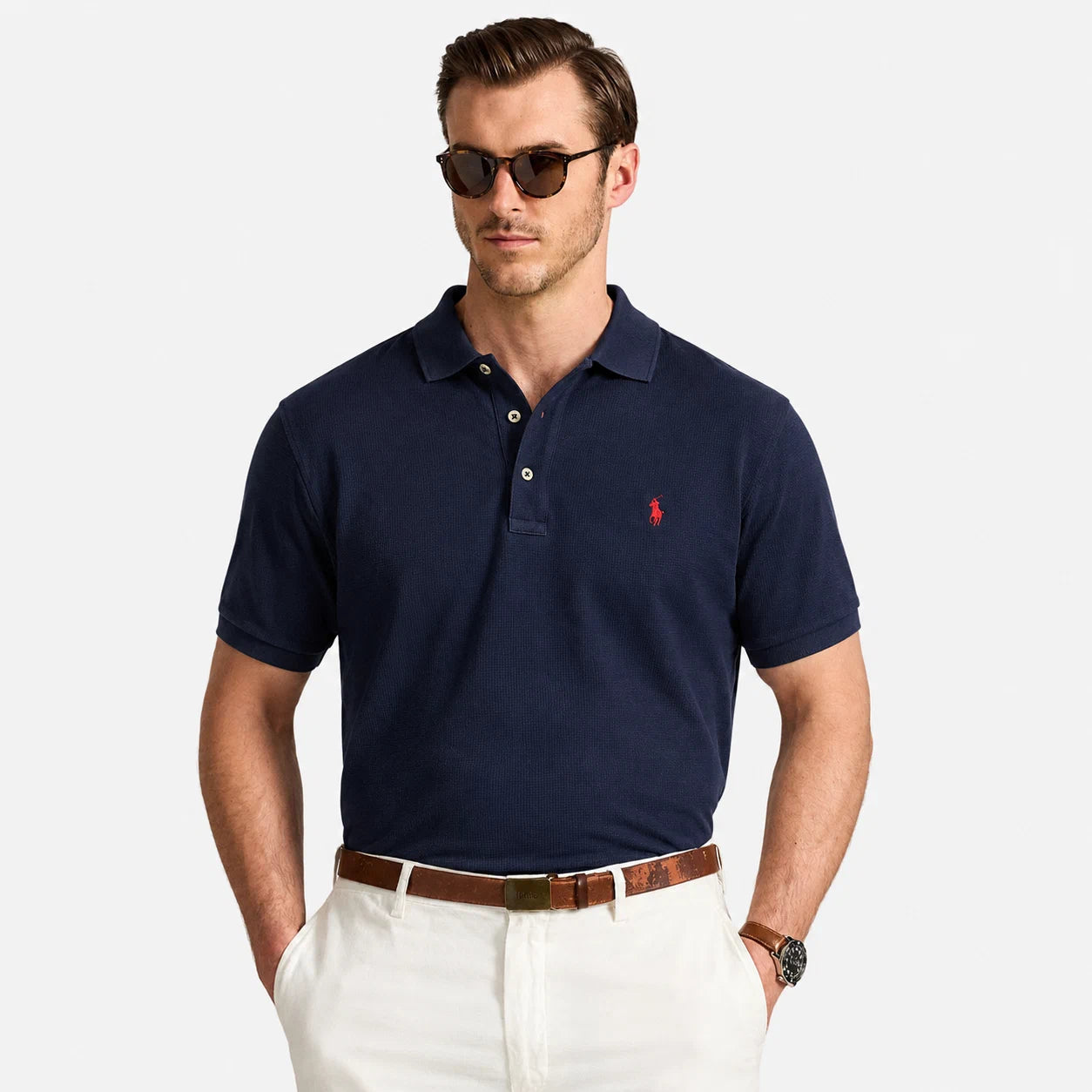 Short-sleeve polo shirt