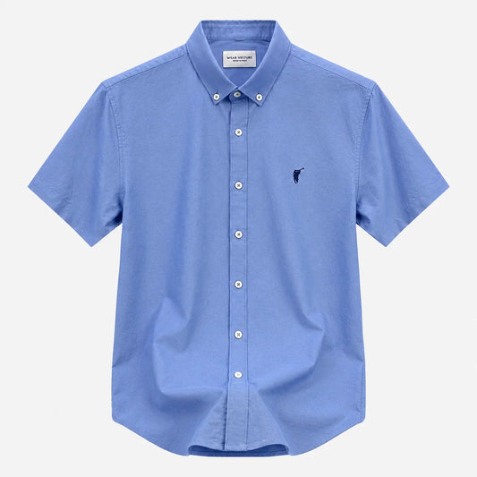 Short-Sleeve Button-Down Shirt