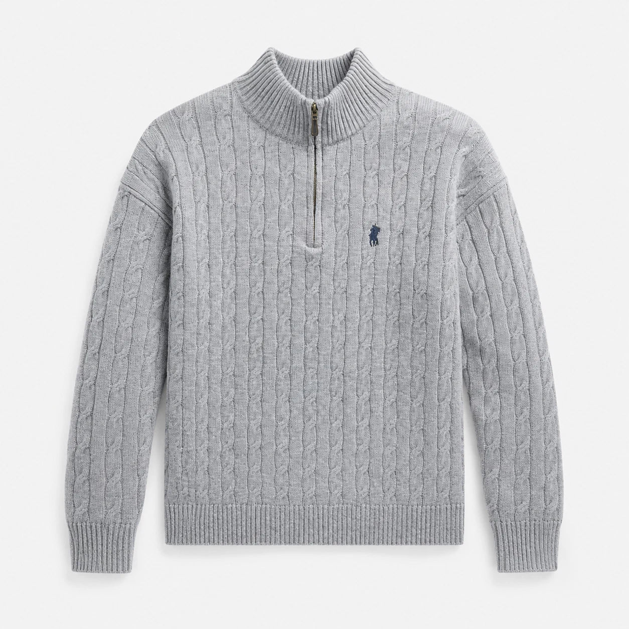 Long-sleeve polo shirt
