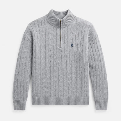 Long-sleeve polo shirt