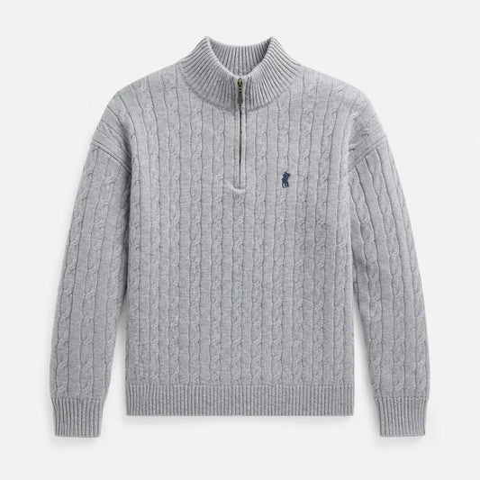 Long-sleeve polo shirt
