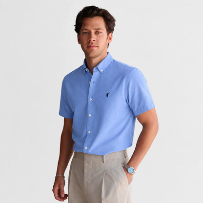 Short-Sleeve Button-Down Shirt