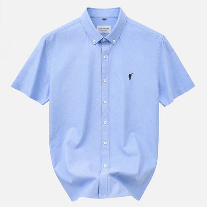 Short-Sleeve Button-Down Shirt