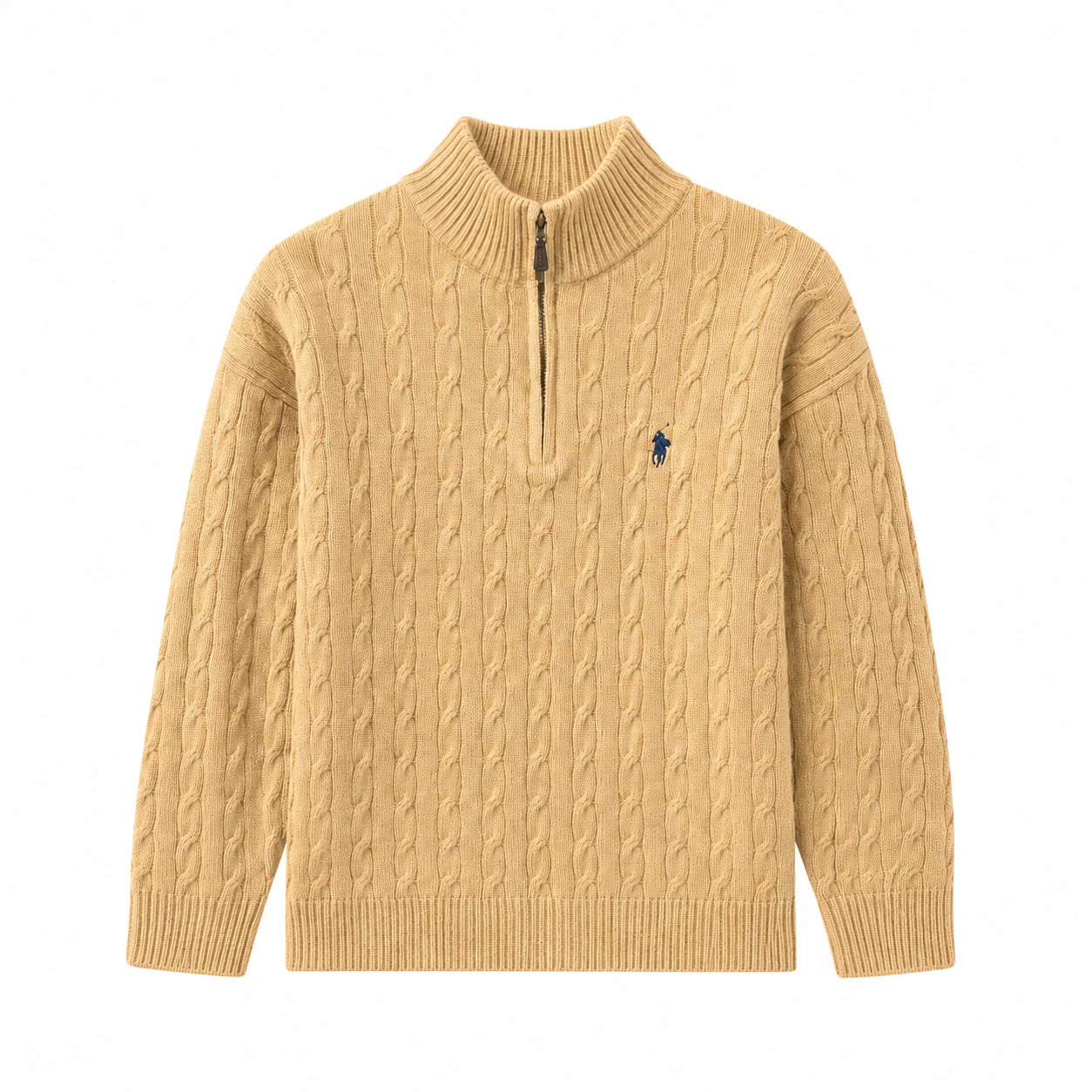 Long-sleeve polo shirt