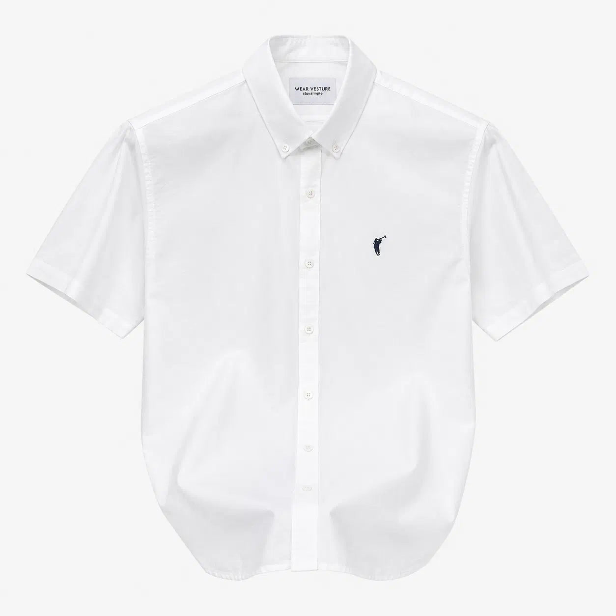 Short-Sleeve Button-Down Shirt