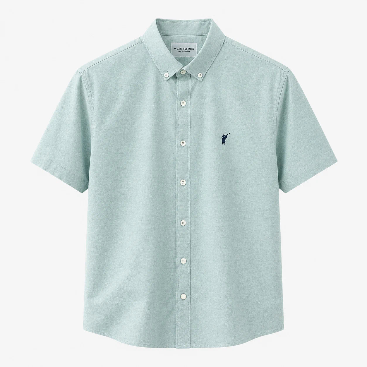 Short-Sleeve Button-Down Shirt