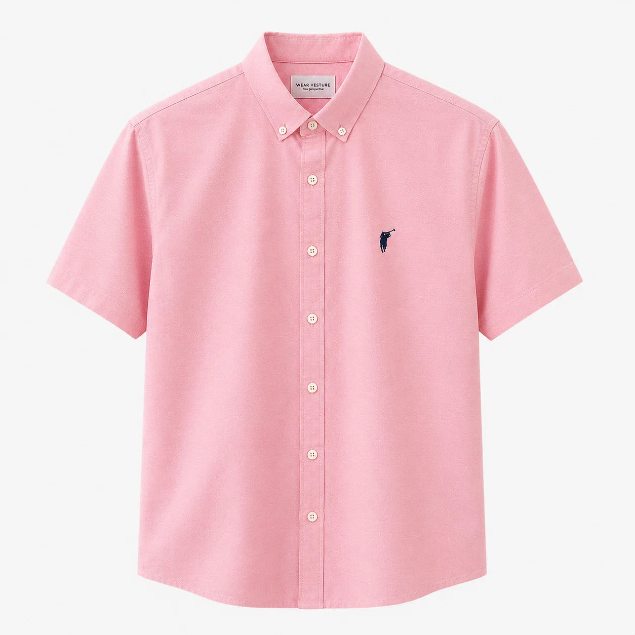 Short-Sleeve Button-Down Shirt