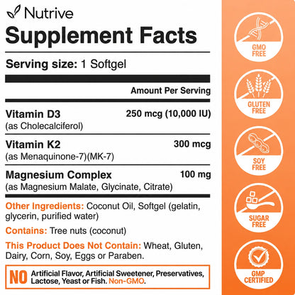Vitamin D3 & K2