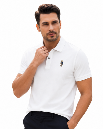 Bear Crest Polo Shirt