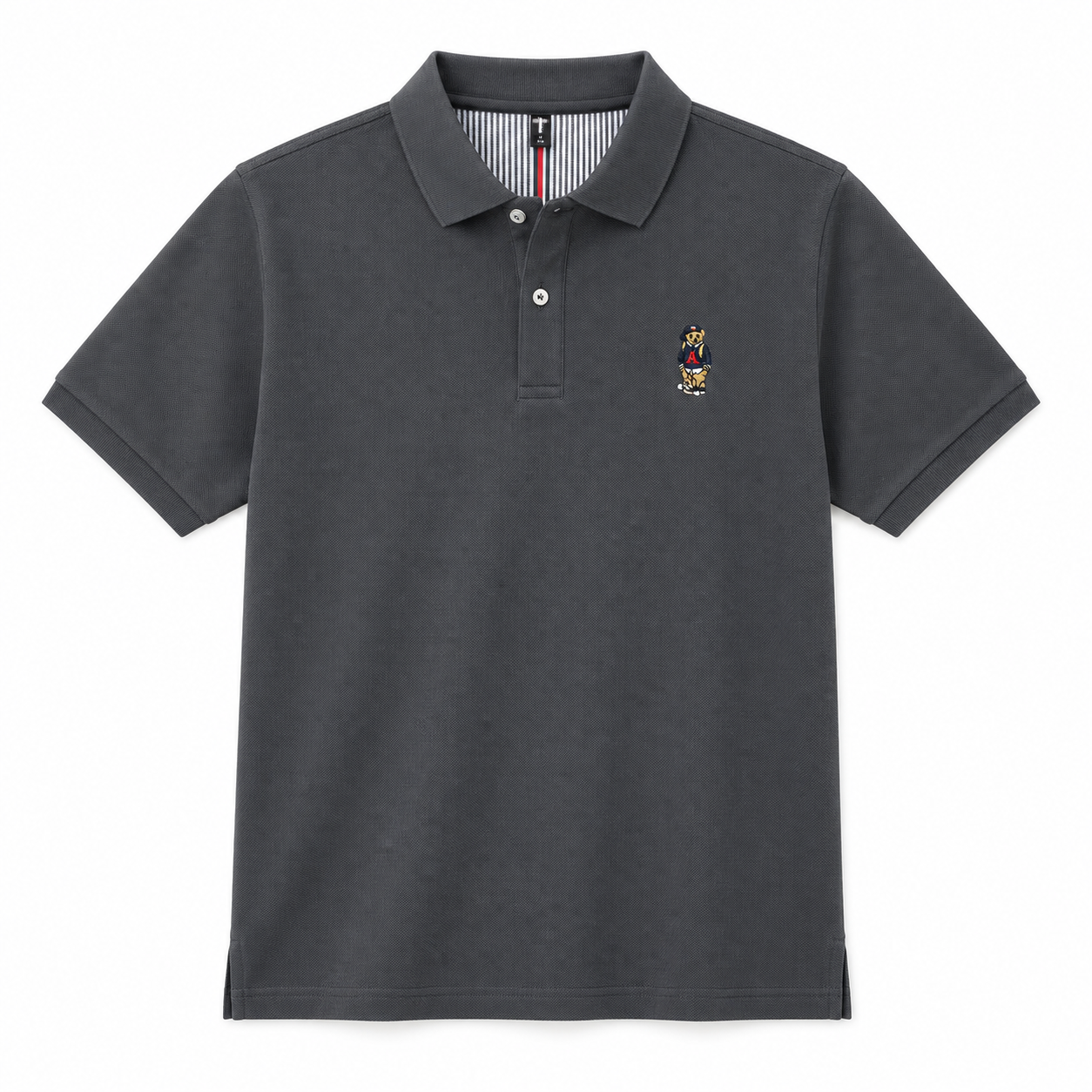Contrast Placket Polo Shirt