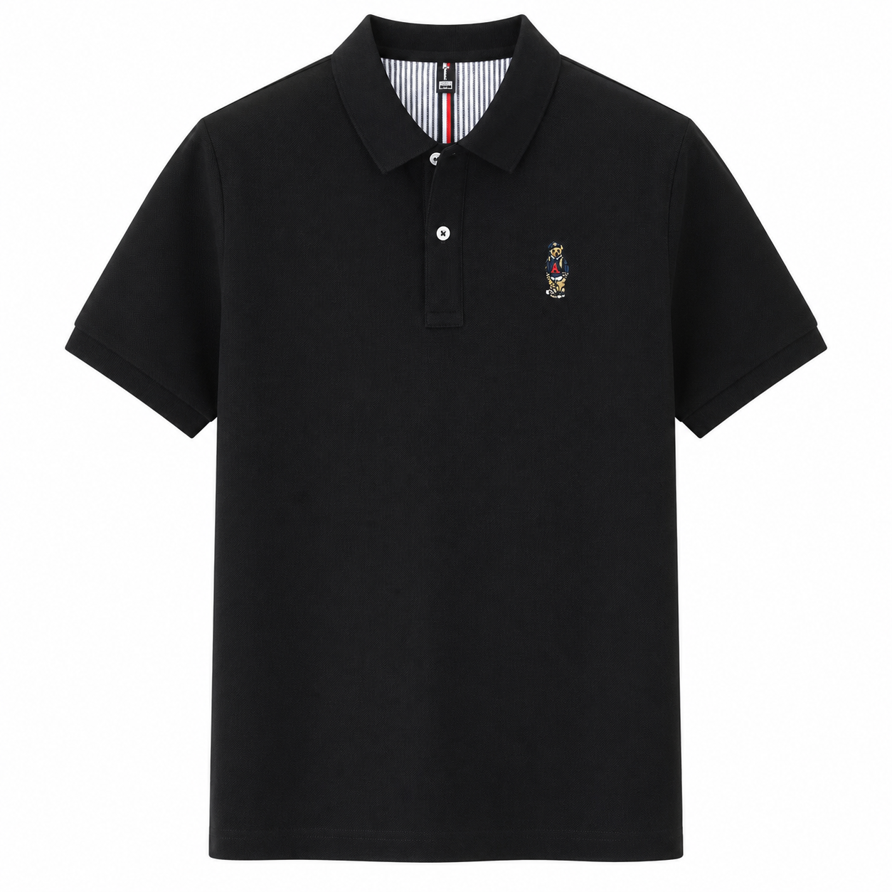Contrast Placket Polo Shirt