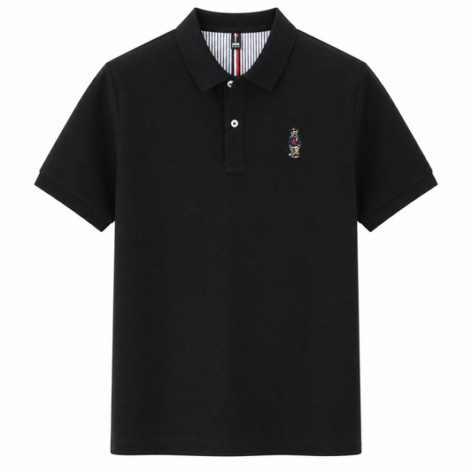 Contrast Placket Polo Shirt
