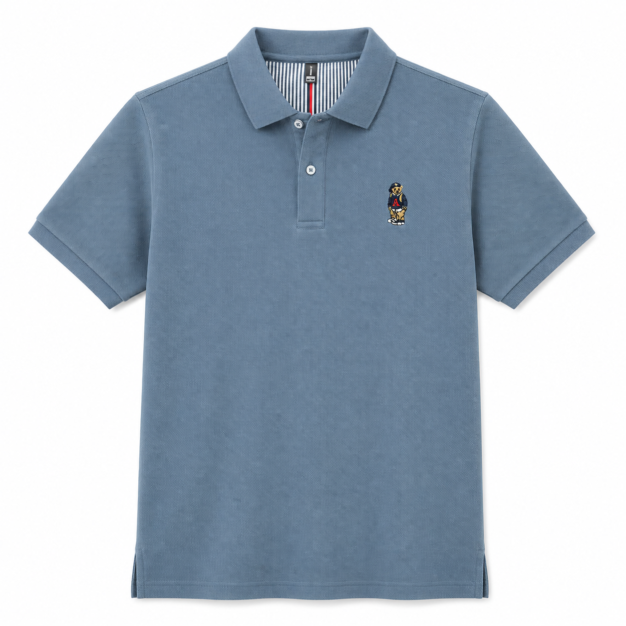 Contrast Placket Polo Shirt