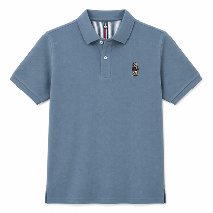 Contrast Placket Polo Shirt