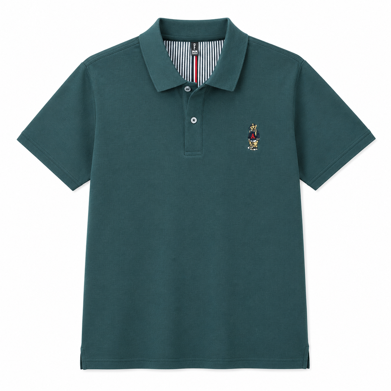 Contrast Placket Polo Shirt