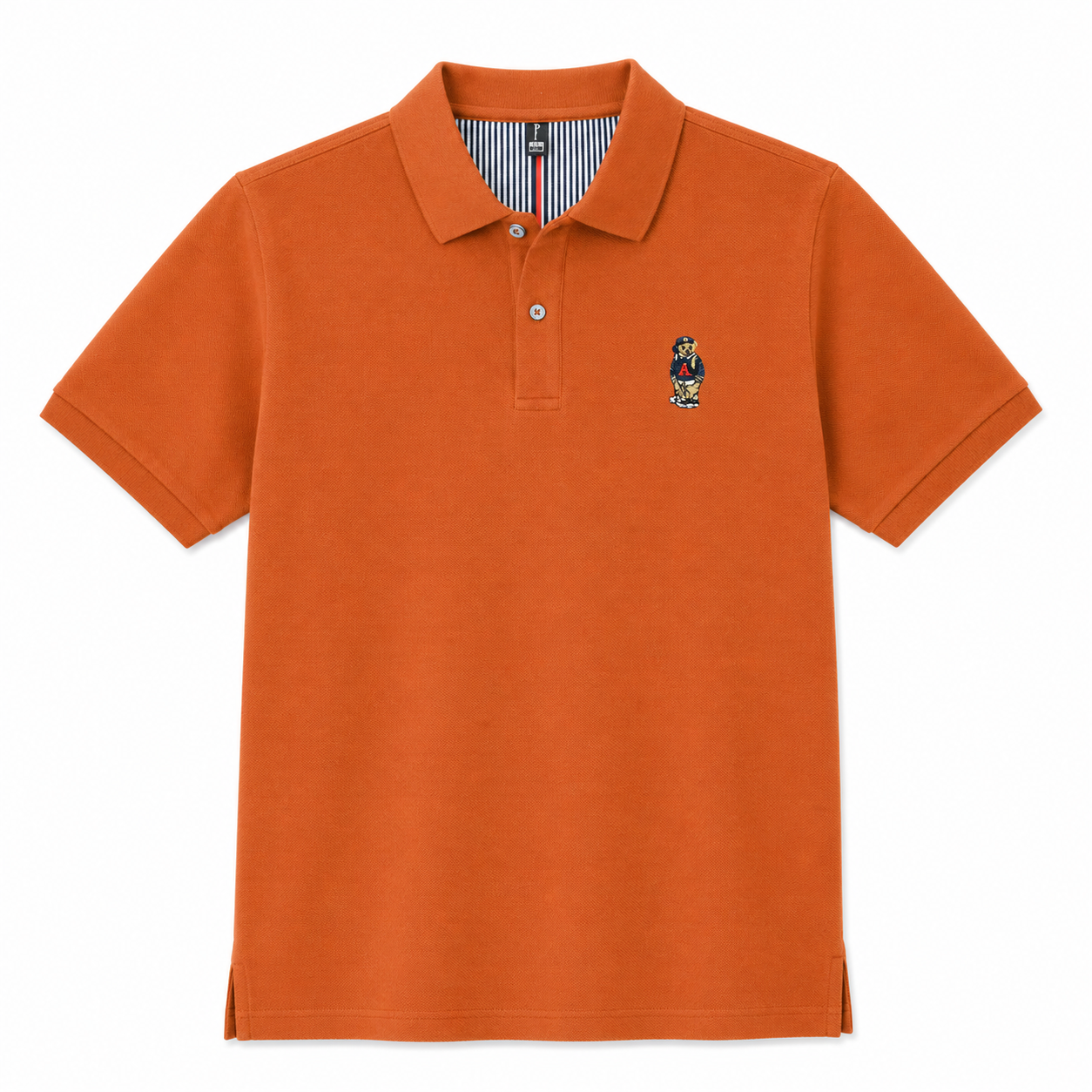 Contrast Placket Polo Shirt
