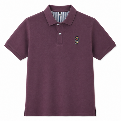 Contrast Placket Polo Shirt