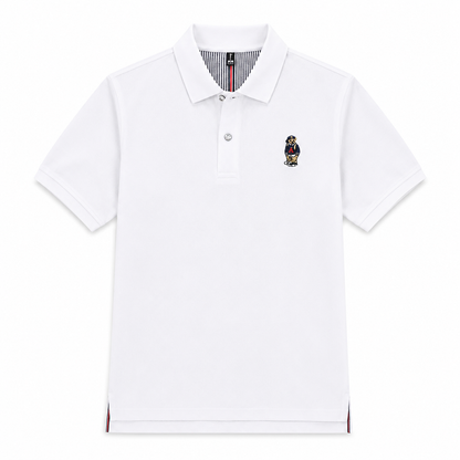 Contrast Placket Polo Shirt