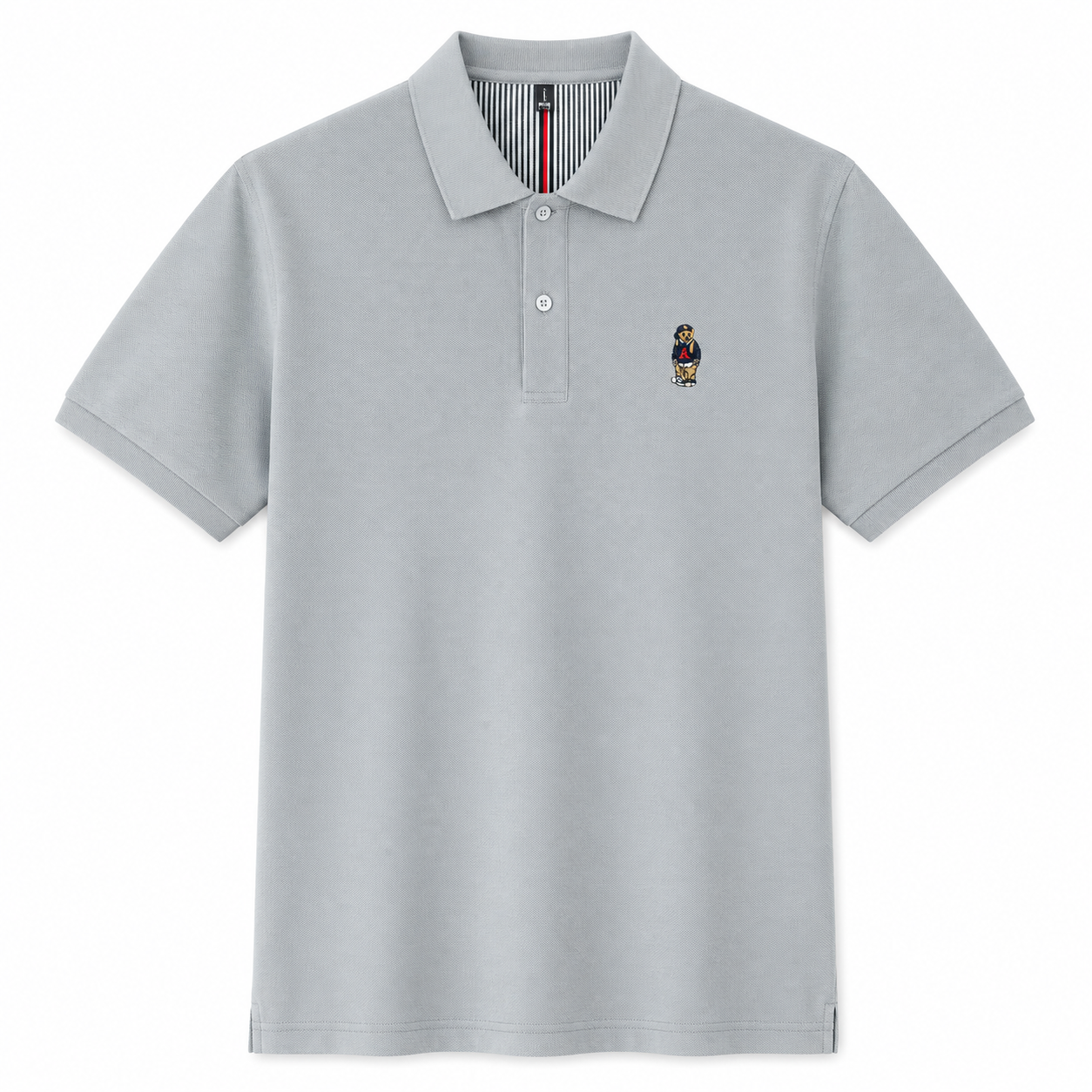 Contrast Placket Polo Shirt