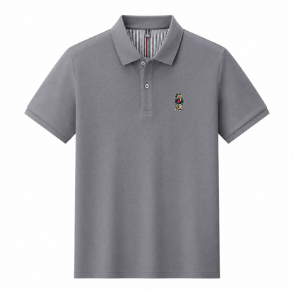 Contrast Placket Polo Shirt
