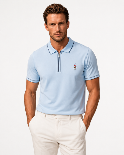Half-Zip Polo Shirt