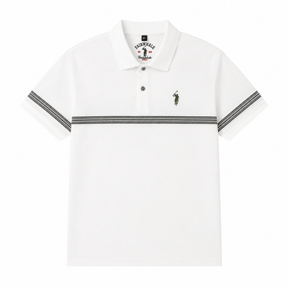 Chest Band Polo Shirt
