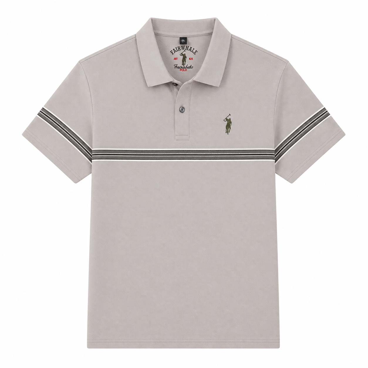 Chest Band Polo Shirt