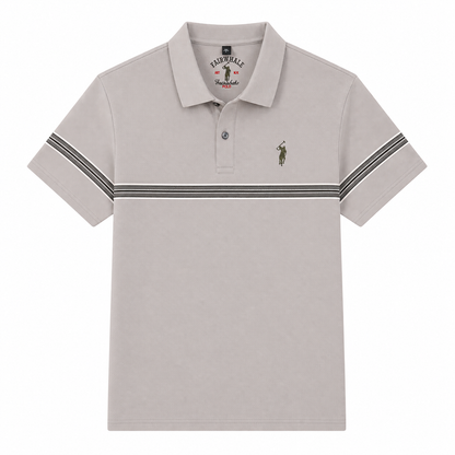 Chest Band Polo Shirt