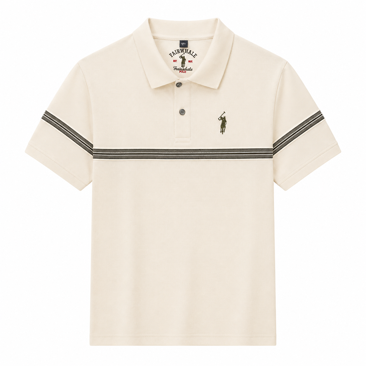 Chest Band Polo Shirt