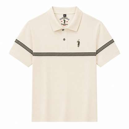 Chest Band Polo Shirt