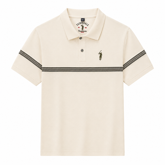 Chest Band Polo Shirt
