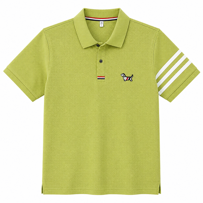 Arm-Stripe Polo Shirt