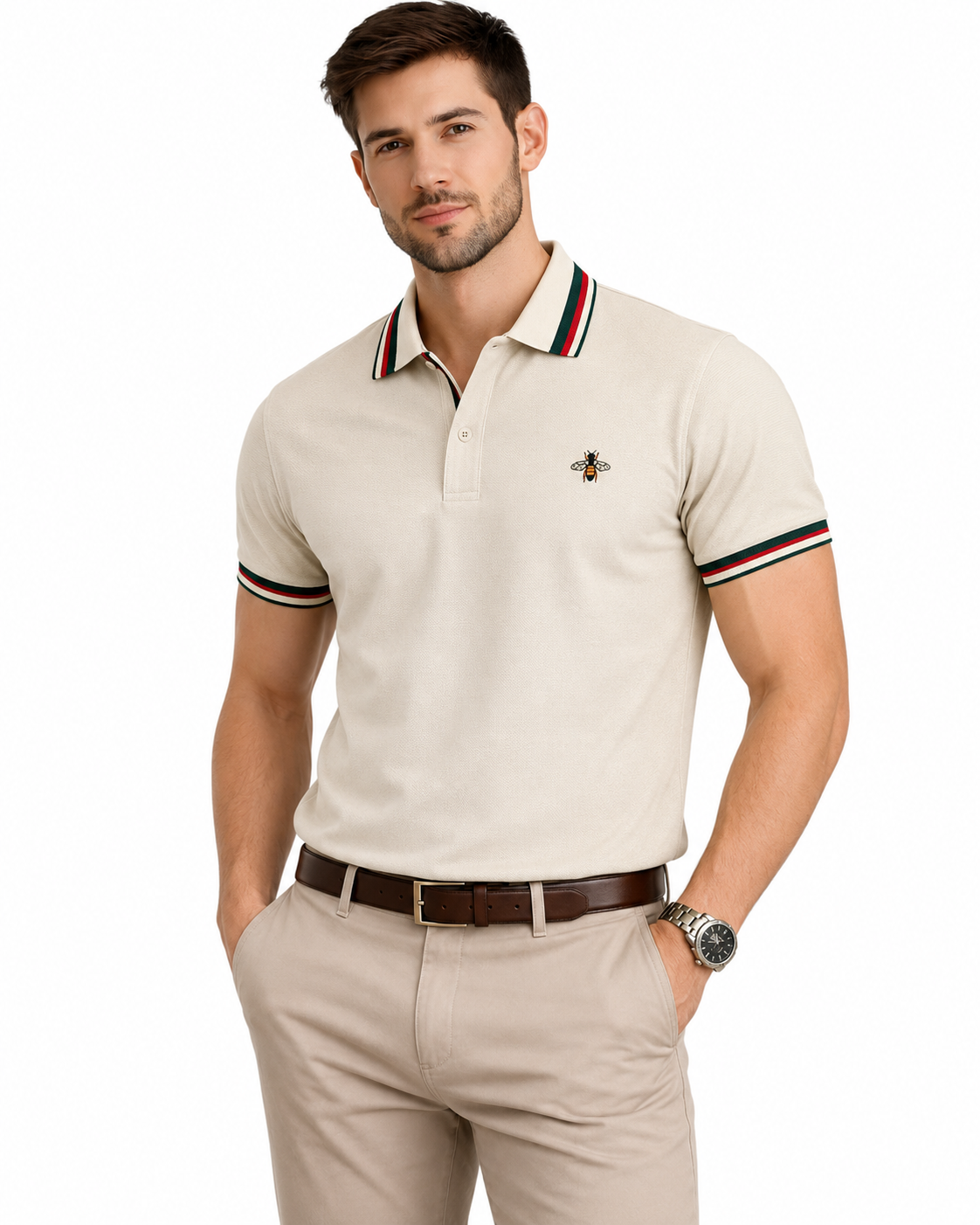 Bee Emblem Polo Shirt