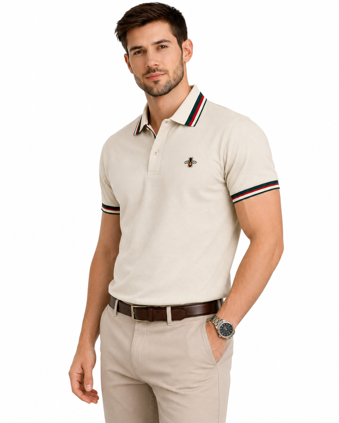 Bee Emblem Polo Shirt