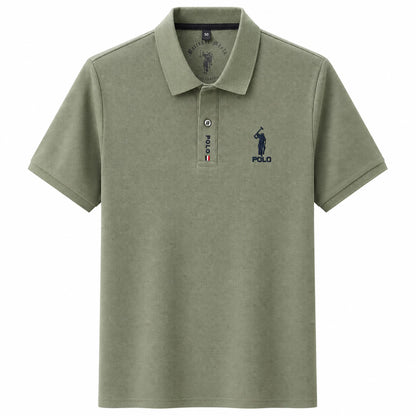 Minimal Logo Polo Shirt
