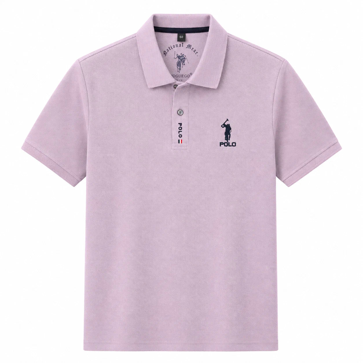 Minimal Logo Polo Shirt