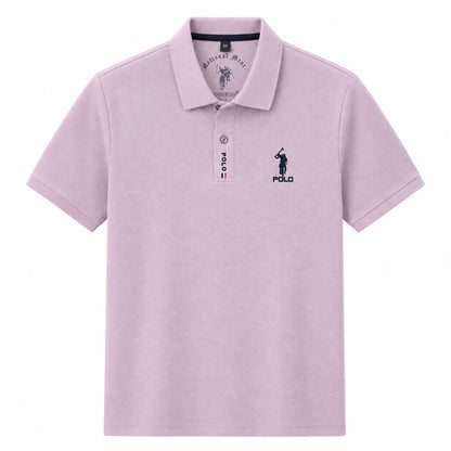 Minimal Logo Polo Shirt