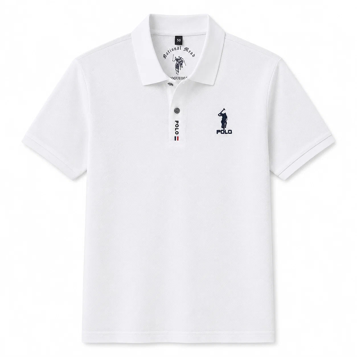 Minimal Logo Polo Shirt