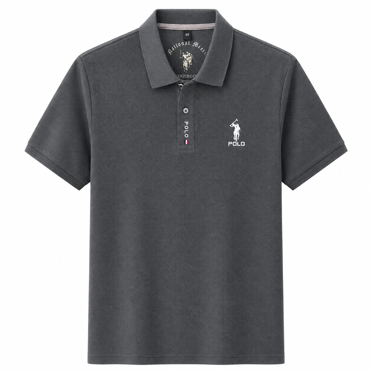 Minimal Logo Polo Shirt