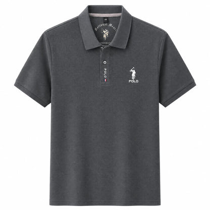 Minimal Logo Polo Shirt