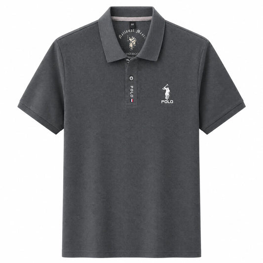 Minimal Logo Polo Shirt